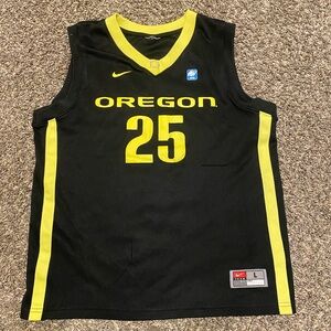 Nike Oregon Black and Yellow Jersey